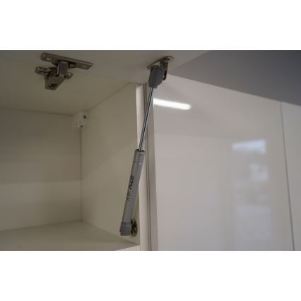 Küchenzeile CELESTE 180 cm Hochglanzweiß