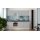 Küchenzeile CELESTE 240 cm glänzend grau