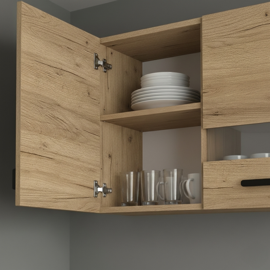 Küchenzeile ROSALIA 240 cm Eiche Craft