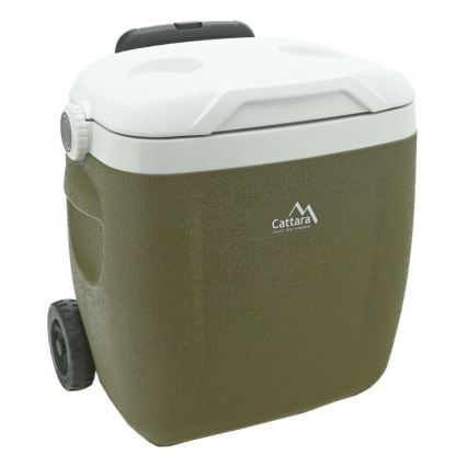 Kühlbox auf Rollen 16 l, grün