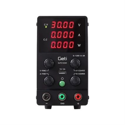 Labornetzteil GETI GLPS1203H 0-120V/0-3A