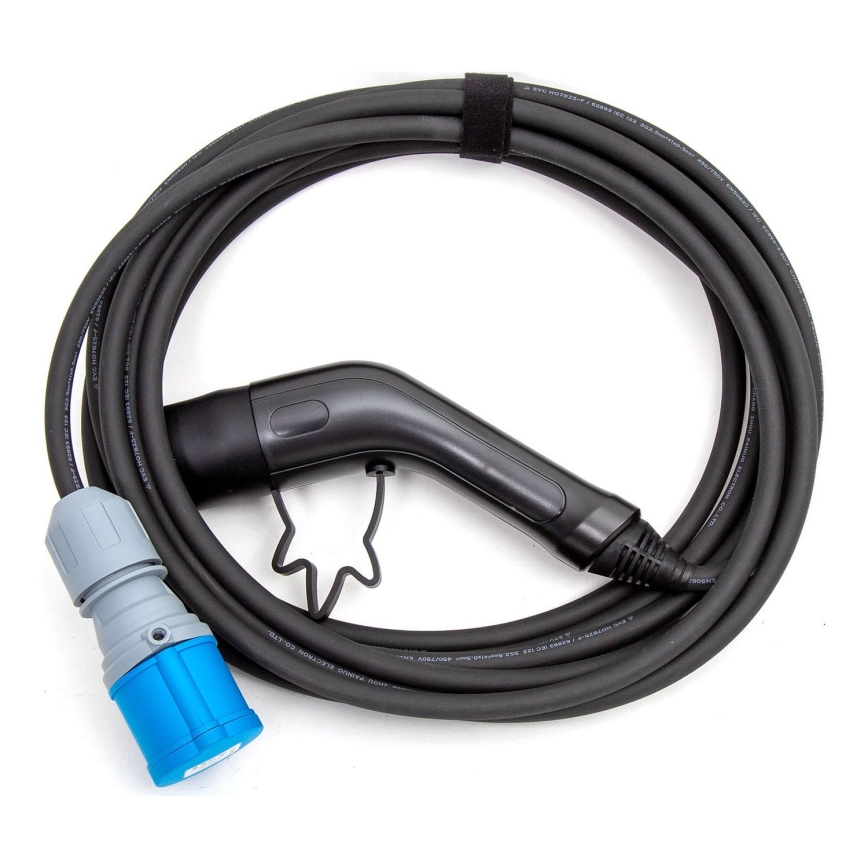 Ladekabel für Elektro-Wohnmobile Typ 2 7 m 3,6 kW 16 A