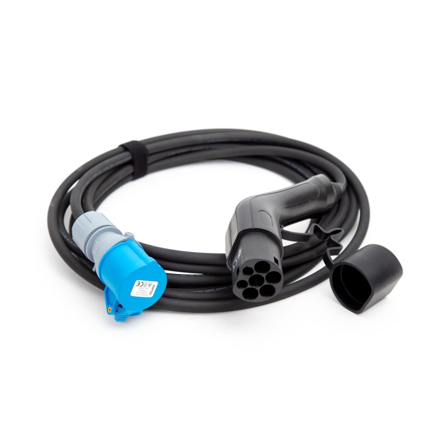 Ladekabel für Elektro-Wohnmobile Typ 2 7 m 3,6 kW 16 A