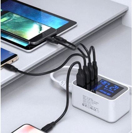 Ladestation 3xUSB A + 1xUSB C