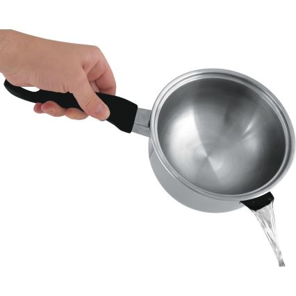 Lamart – Doppelwandiger kleiner Topf 15 cm Edelstahl