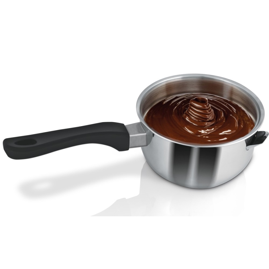 Lamart – Doppelwandiger kleiner Topf 15 cm Edelstahl