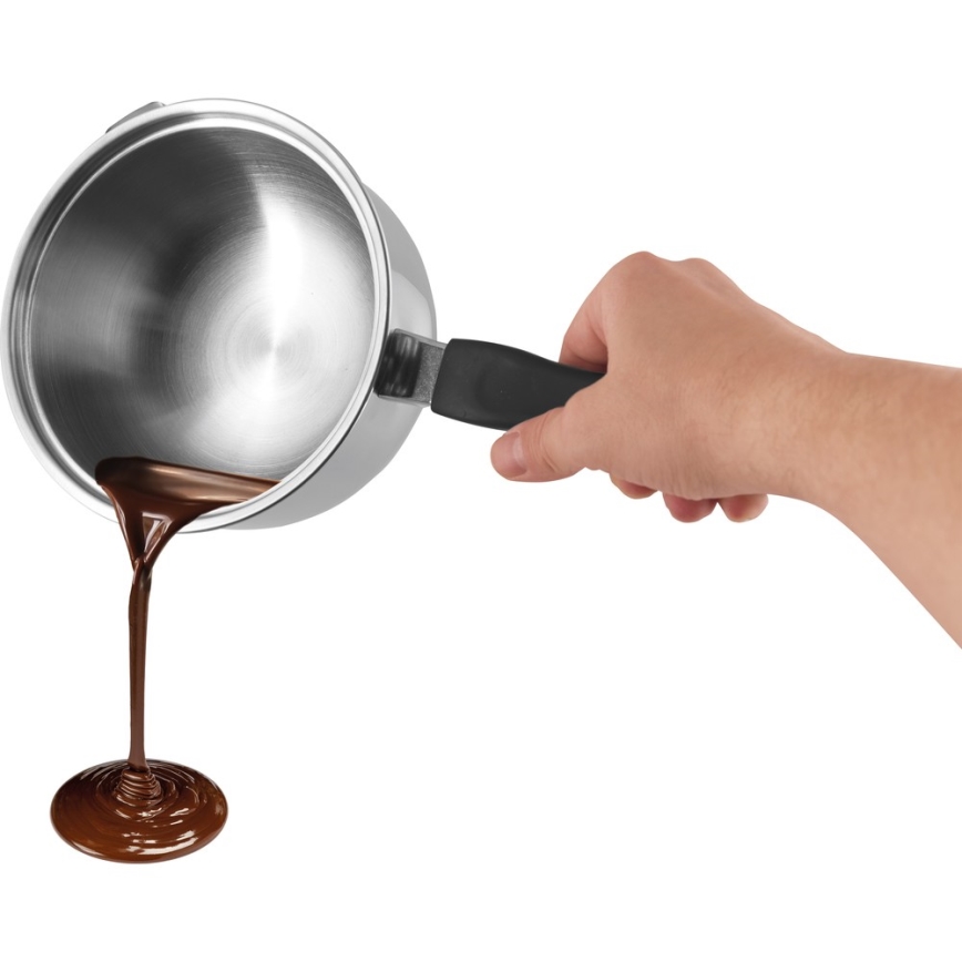 Lamart – Doppelwandiger kleiner Topf 15 cm Edelstahl