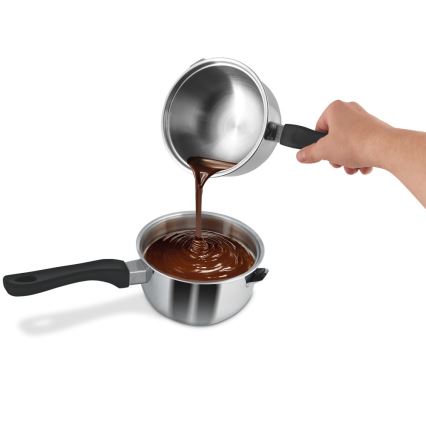 Lamart – Doppelwandiger kleiner Topf 15 cm Edelstahl