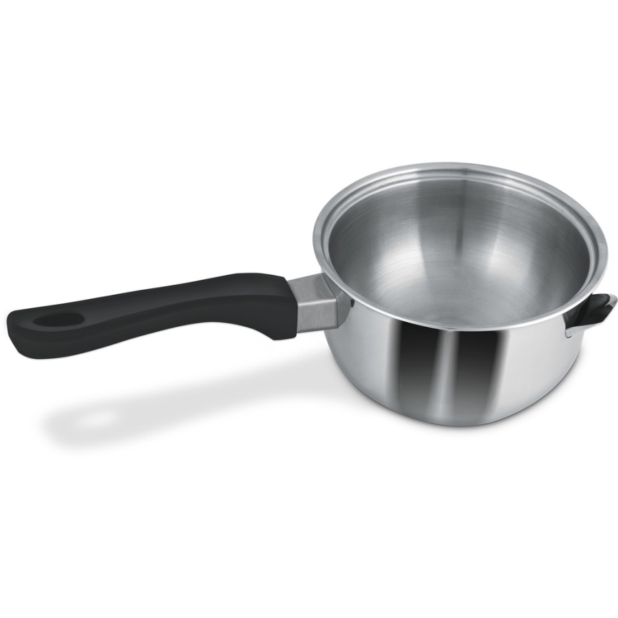 Lamart – Doppelwandiger kleiner Topf 15 cm Edelstahl