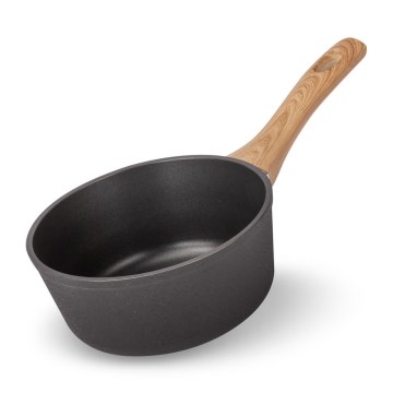 Lamart - Kochtopf 16 cm schwarz/braun