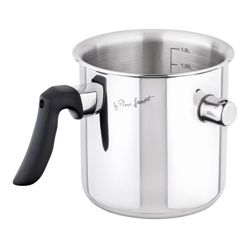 Lamart - Milchbehälter 1,5 l Edelstahl