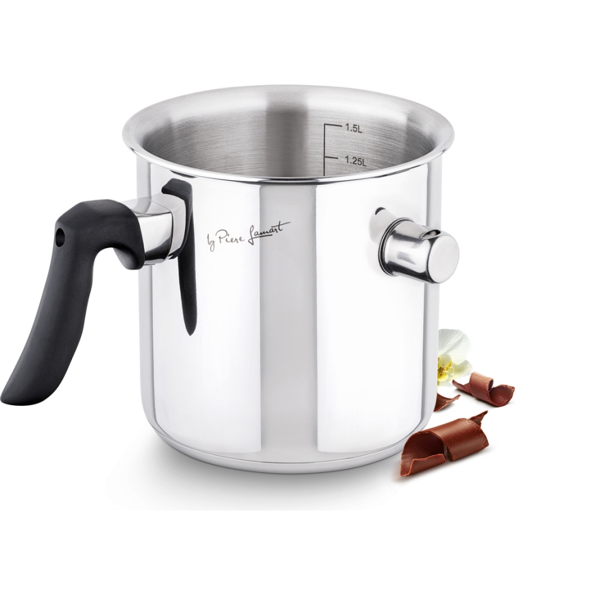 Lamart - Milchbehälter 1,5 l Edelstahl