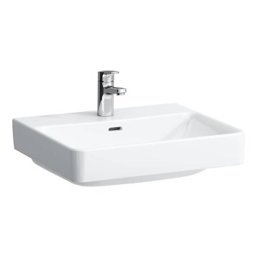 LAUFEN H8109620001041 - PRO Waschbecken für Aufsatz- oder Wandmontage, 55 x 46,5 cm, Keramik/weiß