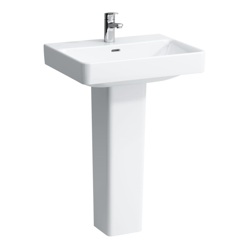 LAUFEN H8109630001041 - Waschbecken für Aufsatz/Wandmontage PRO 60x46,5 cm Keramik/Weiß