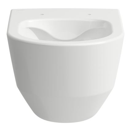 LAUFEN H8669540000001 - Wandhängendes WC PRO, Keramik/weiß + WC-Sitz SoftClose PRO, Duroplast/weiß