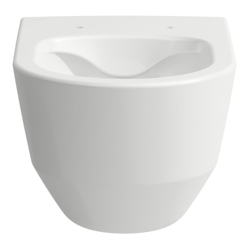 LAUFEN H8669540000001 - Wandhängendes WC PRO, Keramik/weiß + WC-Sitz SoftClose PRO, Duroplast/weiß