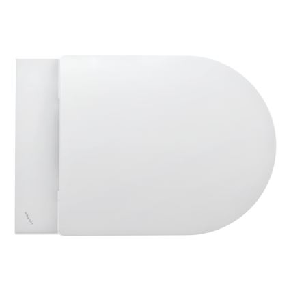 LAUFEN H8669540000001 - Wandhängendes WC PRO, Keramik/weiß + WC-Sitz SoftClose PRO, Duroplast/weiß