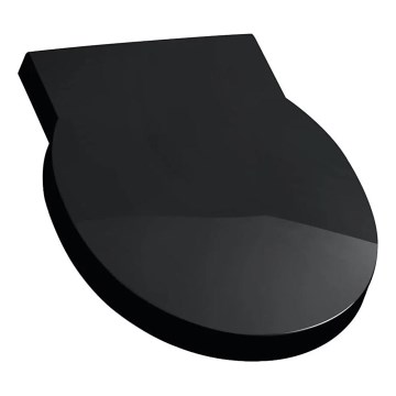 LAUFEN H8942820200001 - Urinal-Deckel SoftClose VAL aus Duroplast, hochglänzend schwarz