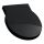 LAUFEN H8942820200001 - Urinal-Deckel SoftClose VAL aus Duroplast, hochglänzend schwarz