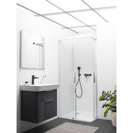 LAUFEN HF500702428000 - Waschbeckenarmatur LAURIN 16,2 cm Titan matt schwarz