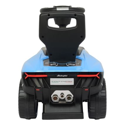 Laufrad Lamborghini blau/schwarz