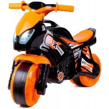 Laufrad Motorrad Orange/Schwarz