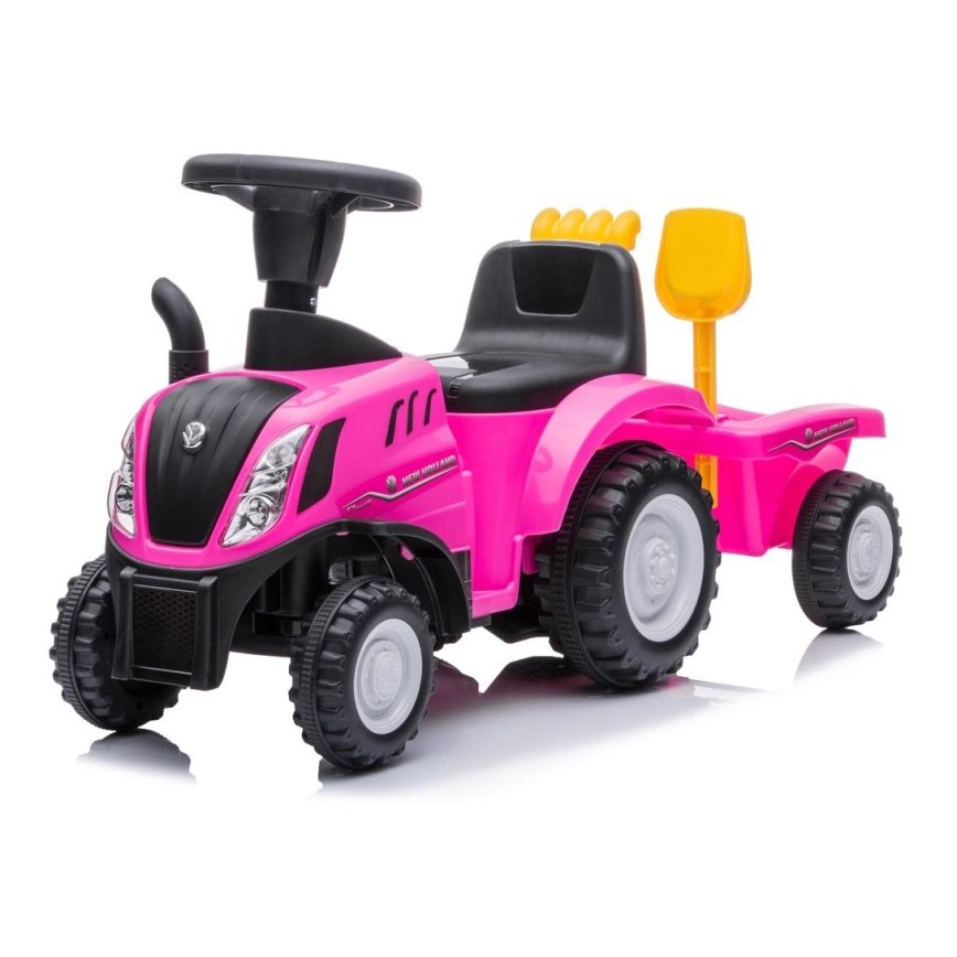 Laufrad NEW HOLLAND pink/schwarz