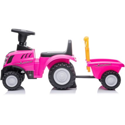 Laufrad NEW HOLLAND pink/schwarz