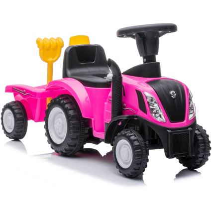 Laufrad NEW HOLLAND pink/schwarz