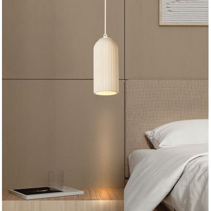 LAVINA Pendelleuchte an Kabel 1xE27/35W/230V cremefarben