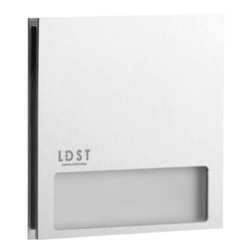LDST AL-01-SS-BZ5 - LED Treppenleuchte ALEX 5xLED/1,2W/230V mattchrom 6500K