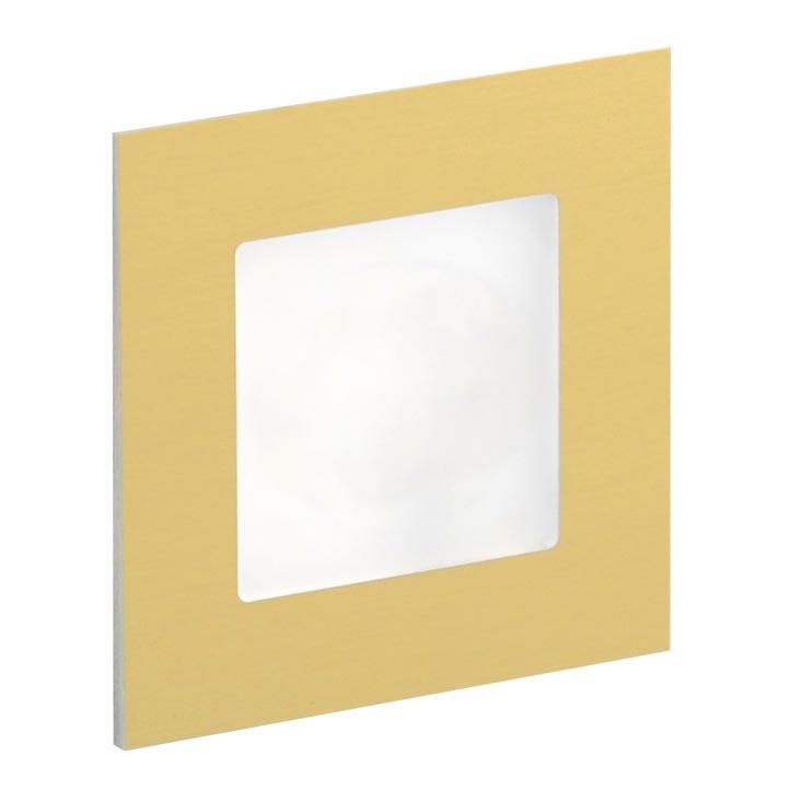 LDST AN-01-SZ-BC9 - LED Treppenlicht ANGEL 9xLED/1,2W/230V gold 3500K
