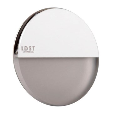 LDST RO-01-B-BZ4 - LED Treppenleuchte ROBIN 4xLED/1,2W/230V weiss 6500K