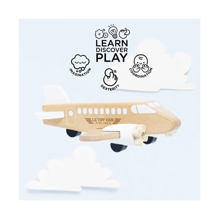 Le Toy Van - Holz-Flugzeug