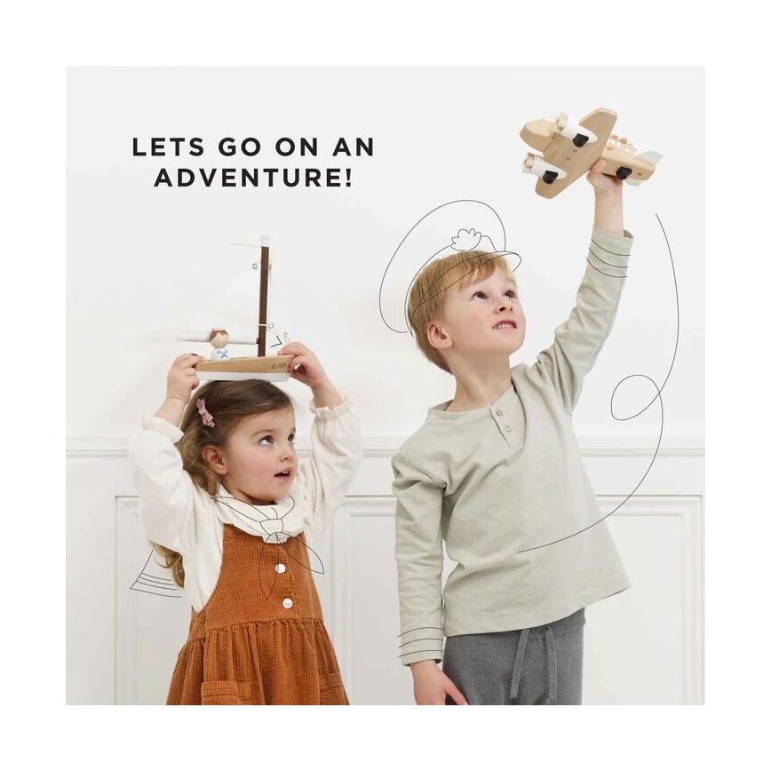 Le Toy Van - Holz-Flugzeug