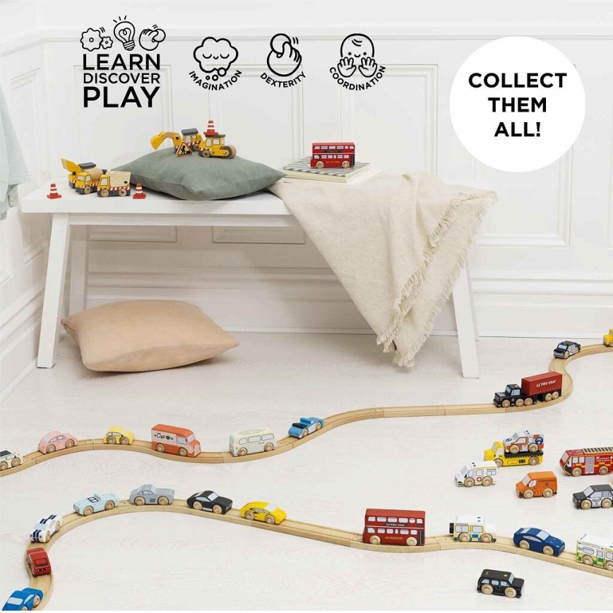 Le Toy Van - Set mit Rettungswagen und Hubschrauber