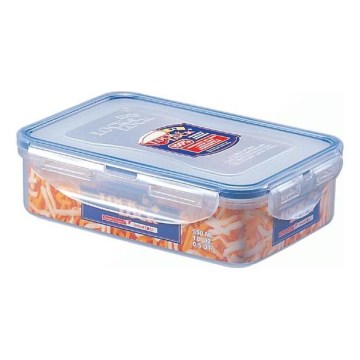 Lebensmittelbehälter LOCK 0,5 l blau/transparent