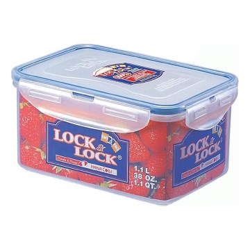 Lebensmitteldose LOCK 1,1 l blau/klar