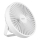 LED Akku-Tischventilator mit LED-Beleuchtung LED/2W/5V USB 2400 mAh Weiß