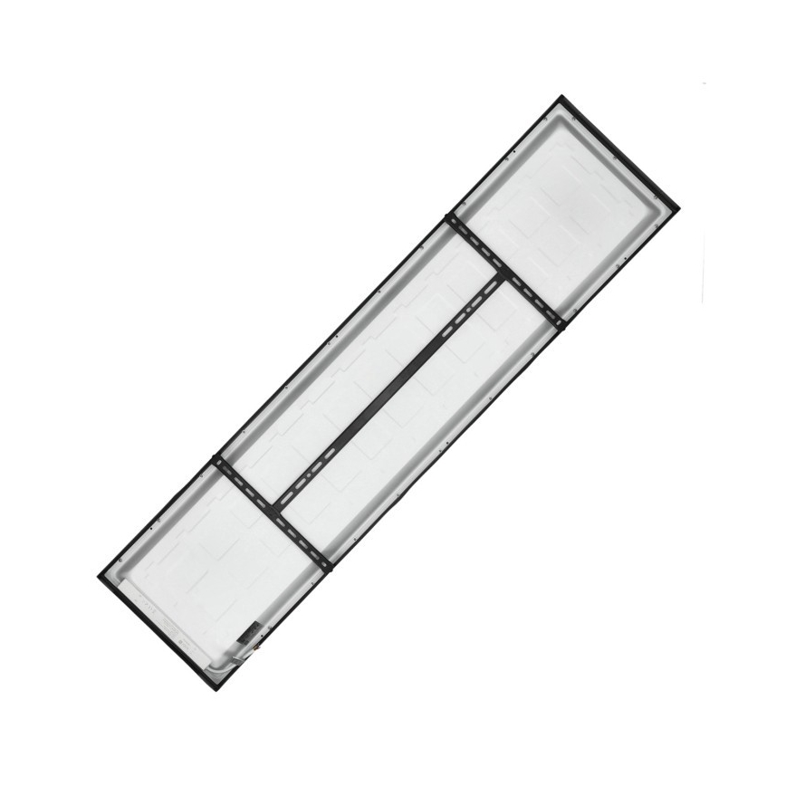 LED-Anbaupanel BRISBANE LED/36W/230V 4000K 29,5x119 cm schwarz