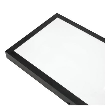 LED-Anbaupanel BRISBANE LED/36W/230V 4000K 29,5x119 cm schwarz
