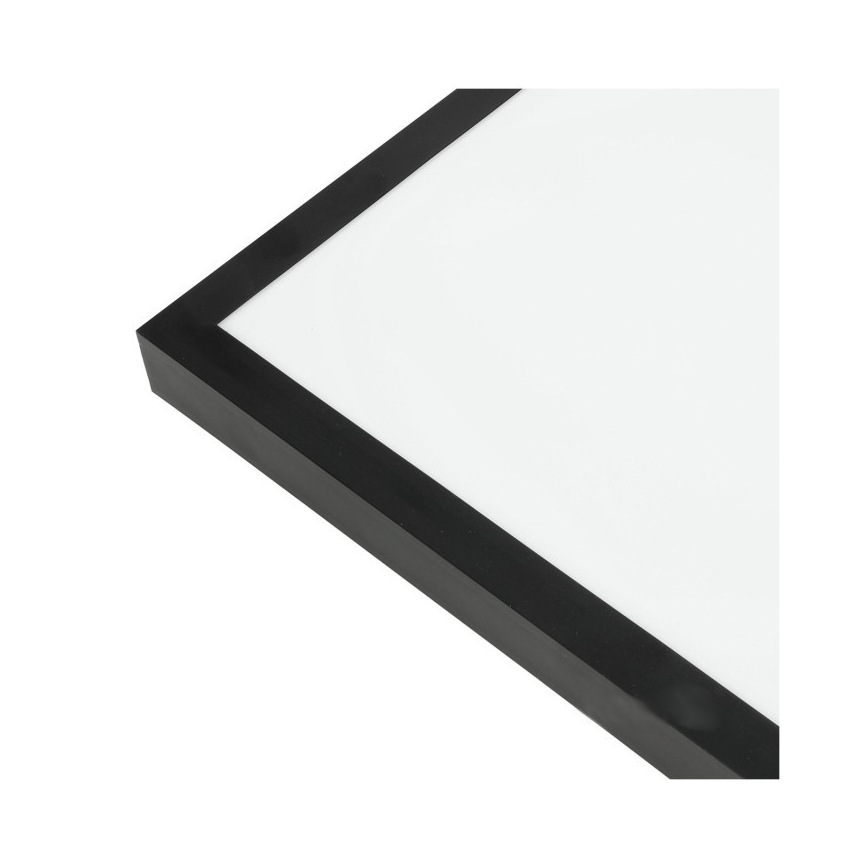 LED-Anbaupanel BRISBANE LED/36W/230V 4000K 59,5x59,5 cm schwarz