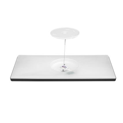 LED-Anbaupanel NIVERA LED/32W/230V IP54 3000/4000/6000K 29,5x59,5 cm schwarz