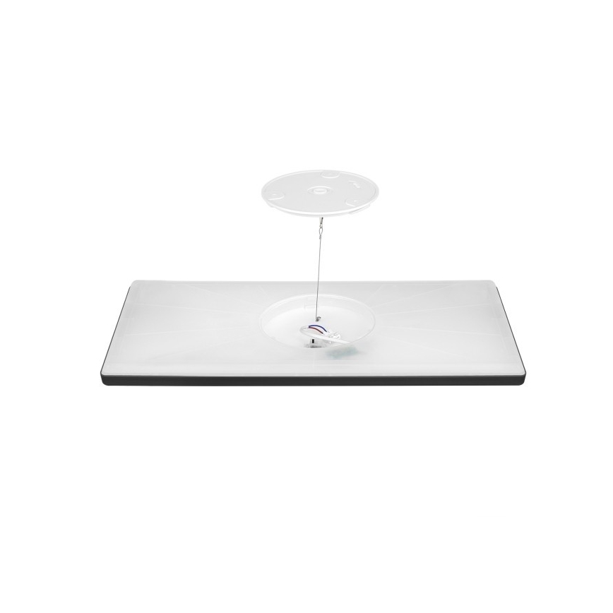 LED-Anbaupanel NIVERA LED/32W/230V IP54 3000/4000/6000K 29,5x59,5 cm schwarz