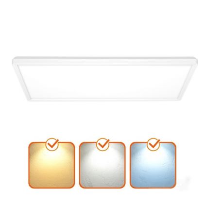 LED-Anbaupanel NIVERA LED/32W/230V IP54 3000/4000/6000K 29,5x59,5 cm weiß