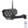 LED-Attrappe einer Sicherheitskamera mit Sensor und Solarpanel LED/5W/5,5V 800 mAh IP65 + Fernbedienung