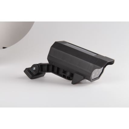 LED-Attrappe einer Sicherheitskamera mit Sensor und Solarpanel LED/5W/5,5V 800 mAh IP65 + Fernbedienung