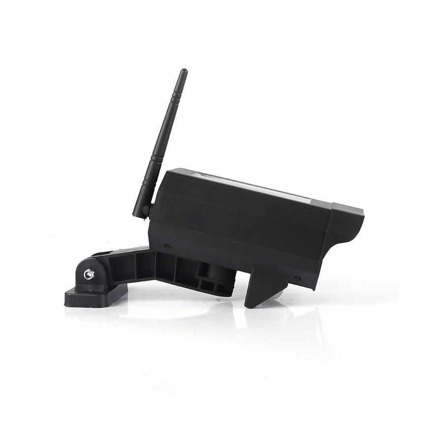 LED-Attrappe einer Sicherheitskamera mit Sensor und Solarpanel LED/5W/5,5V 800 mAh IP65 + Fernbedienung
