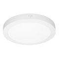 LED Aufbau-/Einbau-Panel 2-in-1 24 W / 230 V 3000/4000/6000 K Ø 30 cm IP54 weiß