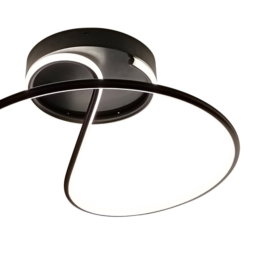 LED-Aufbauleuchte DELTA LED/30W/230V schwarz